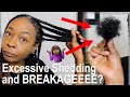 Do These 3 Things To Avoid Hair Shedding and Breakage + Taking Down My 6 Weeks Old Knotless Braids!!