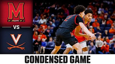 Maryland vs. Virginia Condensed Game | 2025-26 ACC Men's Basketball
