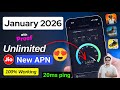 📶 Jio New APN Settings January 2026 🔥 | Unlimited 5G Data 🚀 | 20ms Ping Proof ✅ | Jio Net Fast Trick