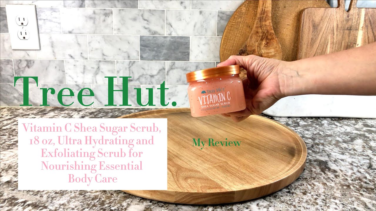 Tree Hut Shea Sugar Scrub Watermelon, 18oz, Ultra Hydrating and Exfoliating  Scrub for Nourishing Essential Body Care