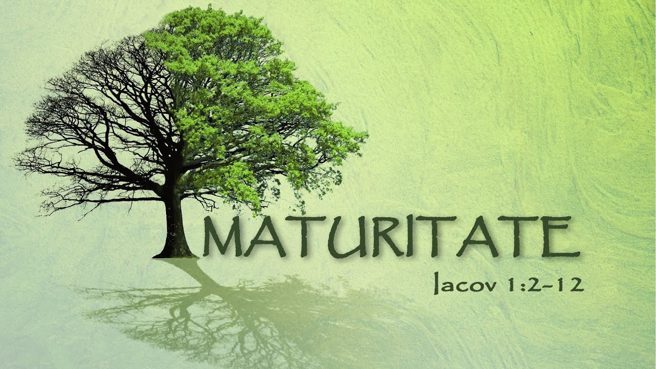 Maturitate - Iacov 1:2-12 - Cum să beneficiem din încercări caracteres