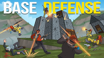 SOLO DEFENDING my BASE from CLANS - Rust