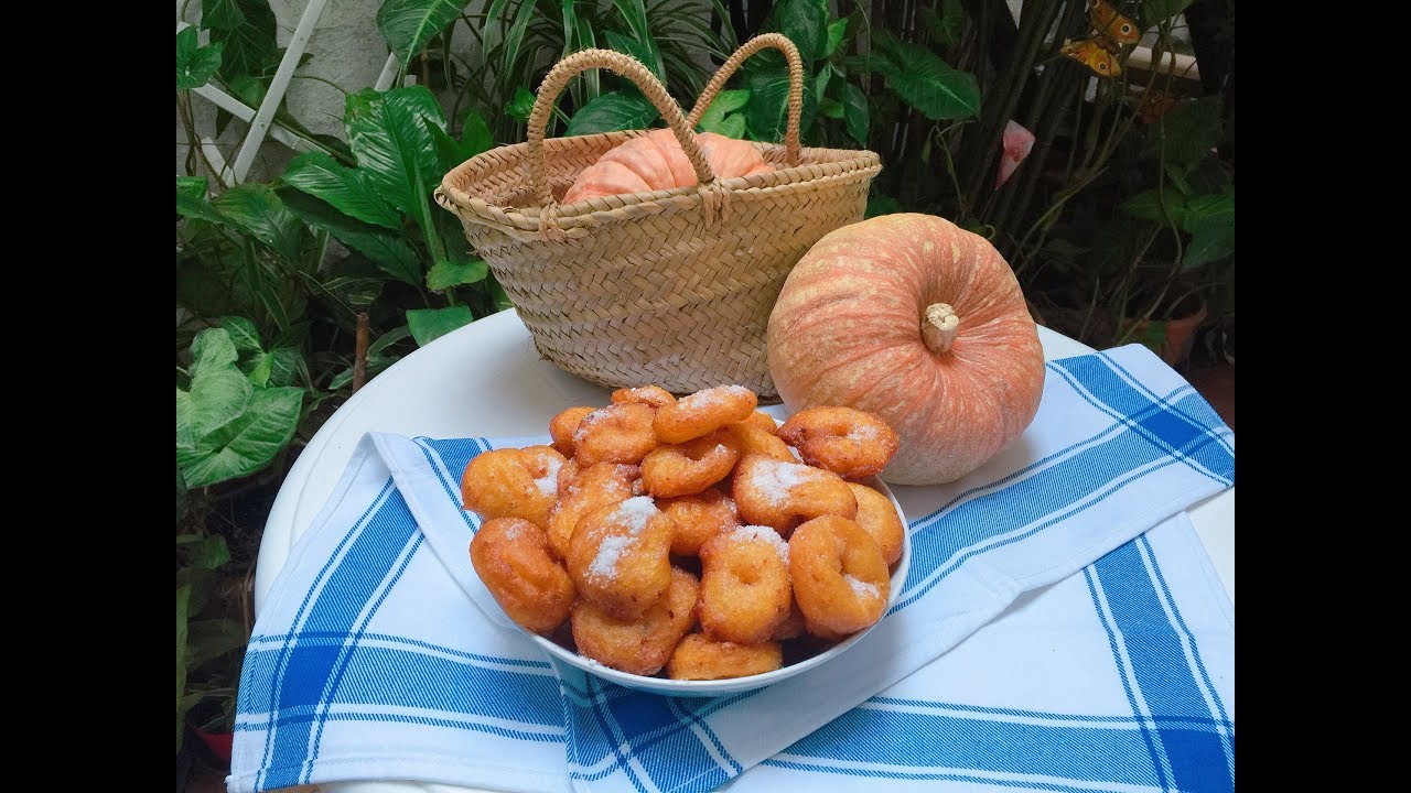 Buñuelos de calabaza con Monsieur Cuisine