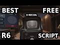 Best FREE R6 Script 2026 (all mouses supported)