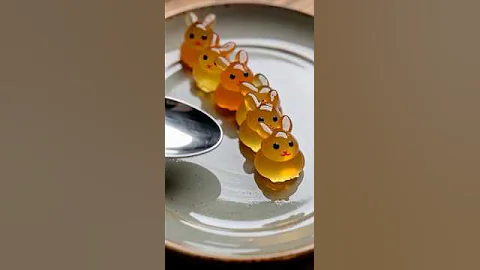 Crunchy rainbow!🌈 #jellyasmr #gummy #satisfying #oddlysatisfying #viral #fyp #explore #asmr #shorts