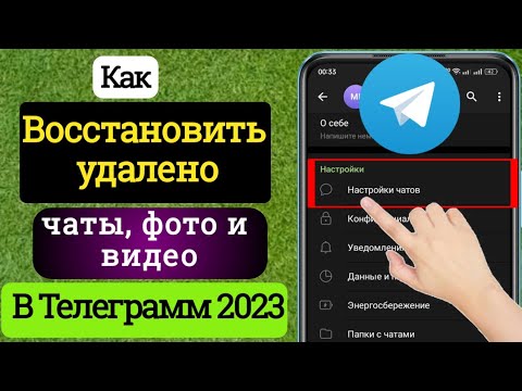 Как восстановить удаленные чаты, сообщения, изображения и видео Telegram 2023