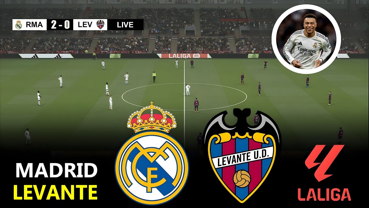 Real Madrid vs Levante | La Liga 2025/26 - YouTube