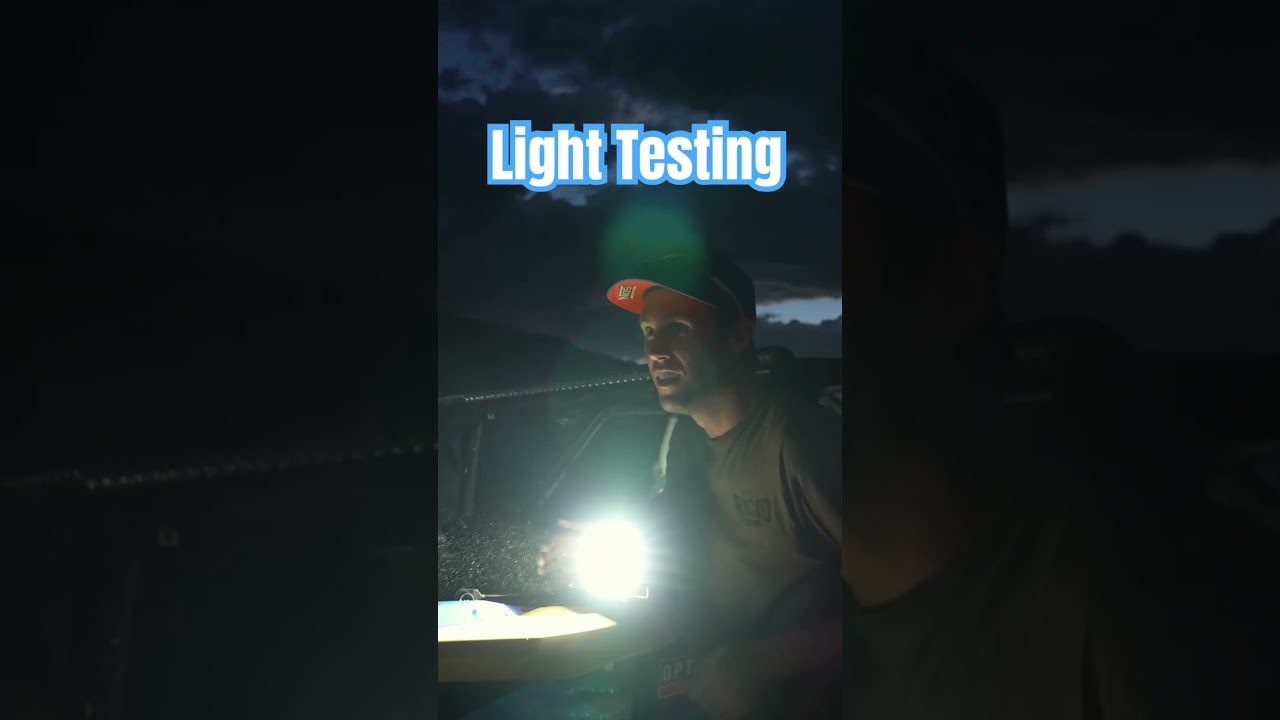 Testing Our Rigid Ind. Lights! 