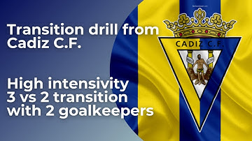 High intensity transition drill by Cadiz C.F.