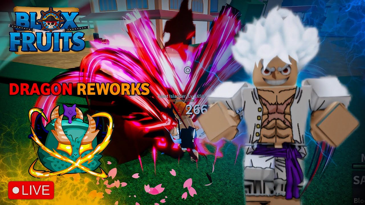 Dragon reworks Blox fruits - YouTube