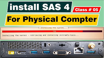 How To install SAS4 Radius Server | For Physical Compter | آپنا نیٹ پینل خود بنائیں | Class # 05