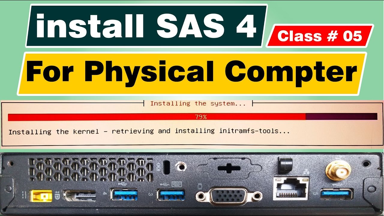 How To install SAS4 Radius Server | For Physical Compter | آپنا نیٹ پینل خود بنائیں | Class # 05
