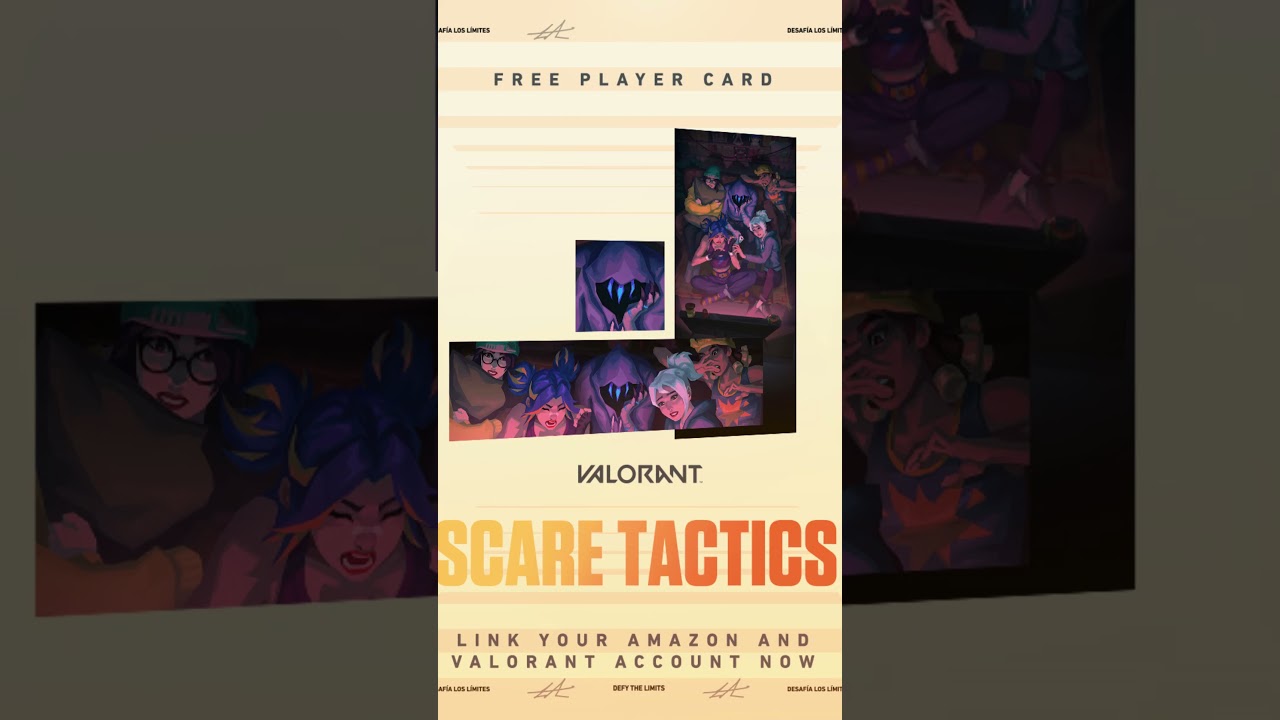 The Scare Tactics Playercard is now available through Prime Gaming :)
