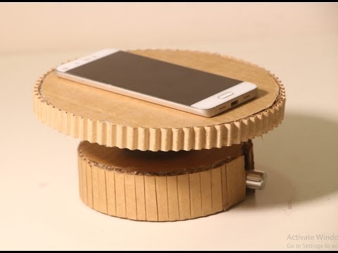 how-to-make-360°-degree-rotating-machine-with-cardboard-|-diy-crafts-idea