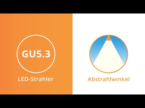 Abstrahlwinkel | GU5.3 LED-Strahler | Beleuchtungdirekt.de