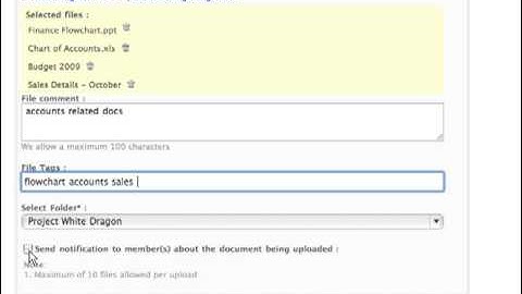 Zoho Projects Document Sharing - Part I