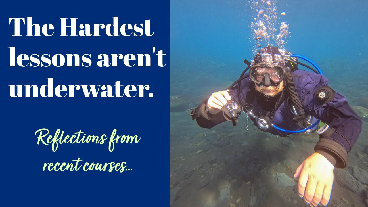 What Dive Training Has Taught Me (So Far)