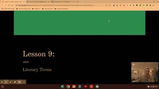 Recap: Lesson 9 Literary Terms