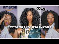 Installing AMAZON HD Lace Wig Straight From the Box! (the struggle was finessed) | frizzeecurlz