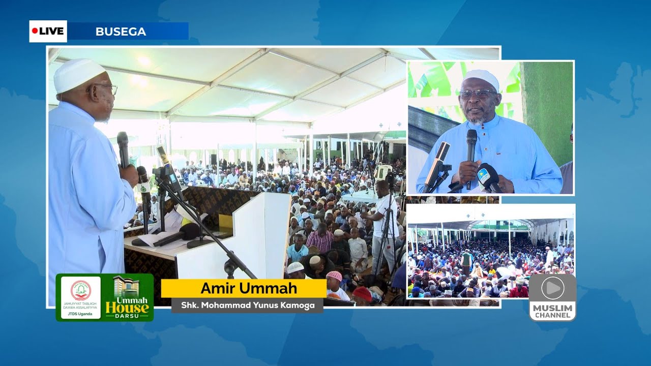 DAY 3 🔴LIVE: UMMAH HOUSE DARUS 2024: NYWEZA AQEEDAH YO ATE KOLERELA DUNIA ENO N'OBULAMU OBULUNGI