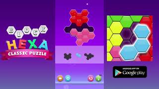 Block Hexa Classic Puzzle | Peachu Pacha Games - Android Games Videos | screenshot 3