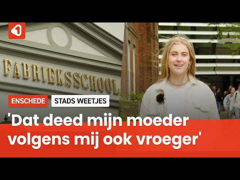 Enschede had de allereerste middelbare school van Nederland I Stadsweetje