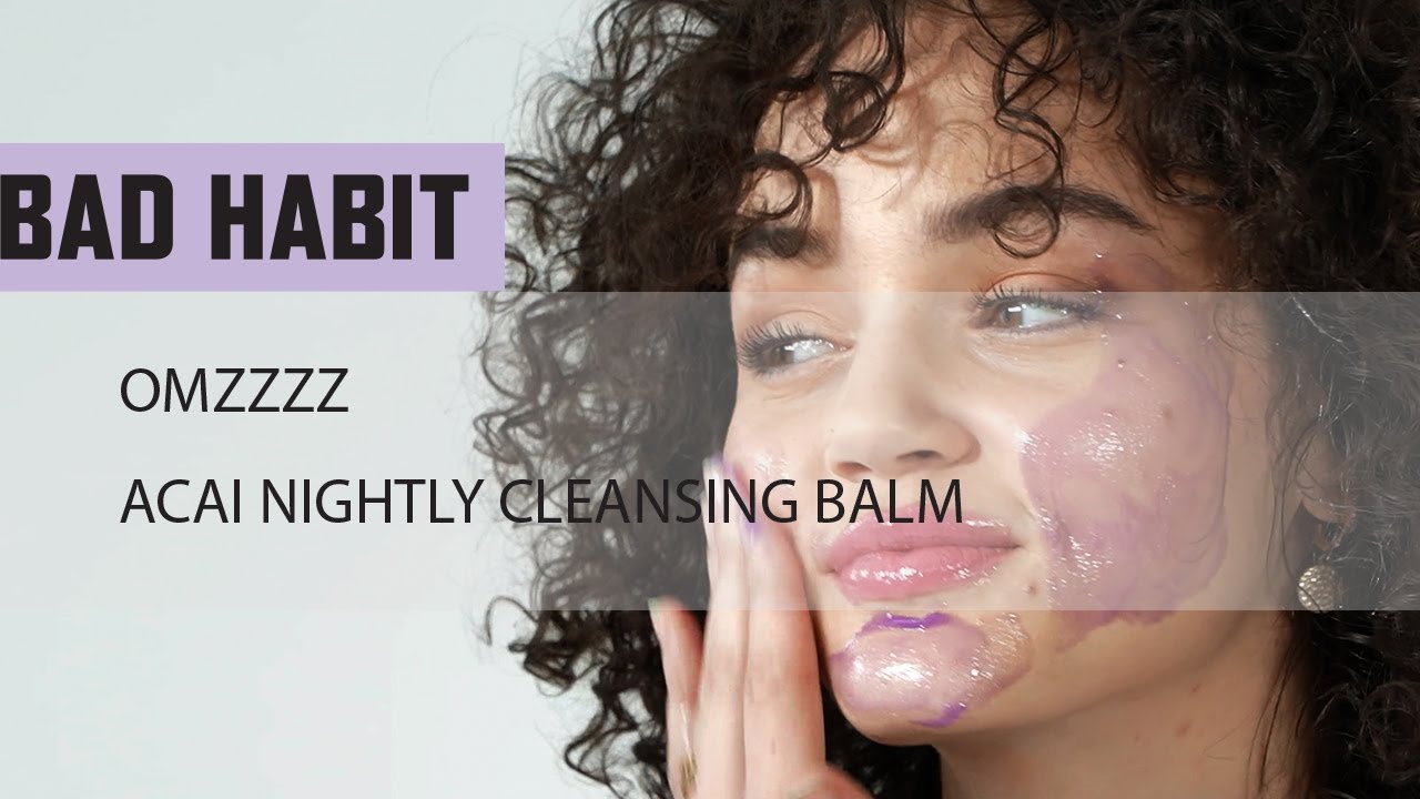 Bad Habit Skincare OMZZZ Acai Nightly Cleansing Balm