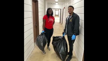 Grambling State Alphas Clean Up Campus