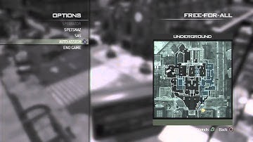 Mw3 Glitch tutorial - underground ledge jump