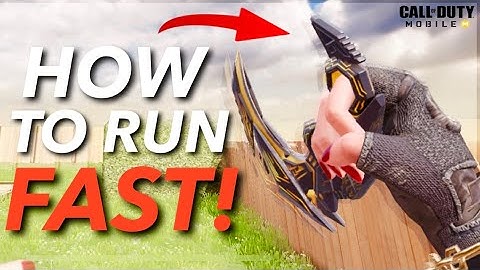 How To Move / Run FASTER In COD Mobile