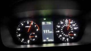 Doing some pulls in the 2015 Hyundai Sonata sport 2.0 turbo and top speed run