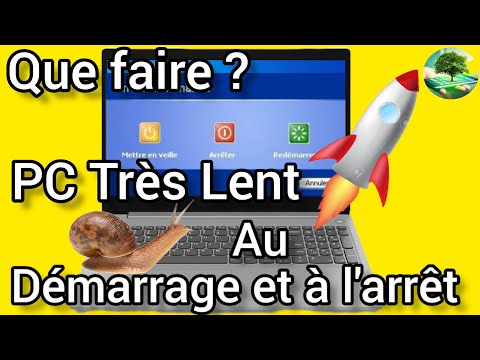 Vidéo: Comment accélérer le démarrage et l'arrêt de Windows ?