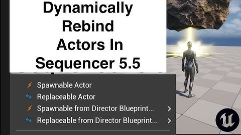Dynamic Binding Of Actors In Level Sequencer || UE 5.5:  Part 1