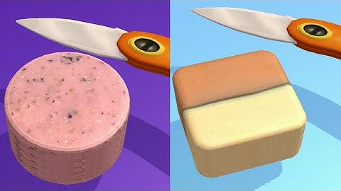 Soap Cutting! so satisfying and relaxing ASMR slicing game