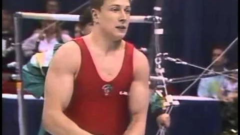 Dmitri Karbonenko - High Bar - 1992 McDonalds American Cup