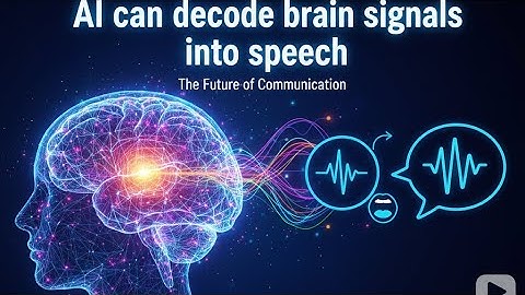 AI That Reads Minds: Decoding Brain Signals into Speech