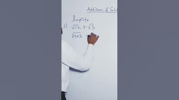 Addition Of Surds 3 #maths #surds #squareroots