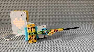 spike prime reciprocating shooting gun mechanism arm with building instructions