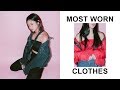 MOST WORN CLOTHES