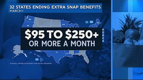 Extra Snap benefits ending on March 1