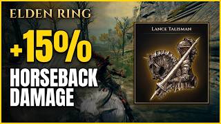『ELDEN RING』ランスのタリスマンの場所（騎乗攻撃ダメージ+15%）