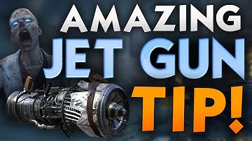 Black Ops 2 Zombies | Unlimited Jet Gun Tip (BO2 TranZit Strategy)