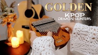 Golden - Huntr/x (Kpop Demon Hunters Ost.) Kalimba Cover With Number Tabs