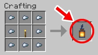 ✔ Minecraft 1.14 Update: 15 Crafting Recipes That Were Added