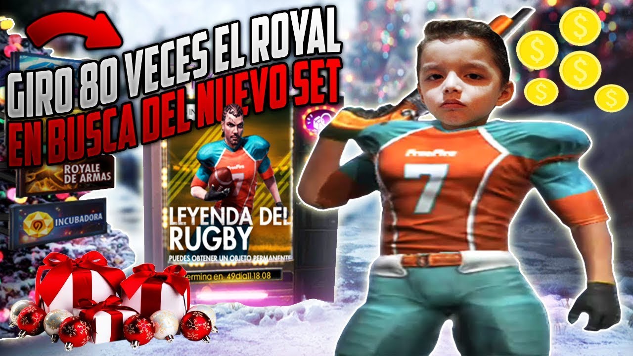 hola espagnol CONSIGO LA NUEVA SKIN DE LUCK ROYALE DE ORO LEYENDA DEL RUGBY (+20000 ORO) FREE FIRE *no me lo creo*