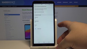 How to Enable DND Mode in HUAWEI Honor Play 7 – Customize Silent Settings