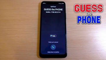 ZTE incoming call. Guess the phone model #1