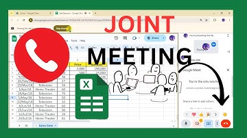 How To Joint Meeting In Google Sheets