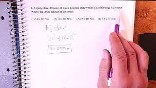 Ep 2.2 Part 4 Practice Problems (Work, Energy, Power)