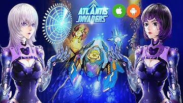 Atlantis Invaders Galaxy Alien Shooter Gameplay Android IOS